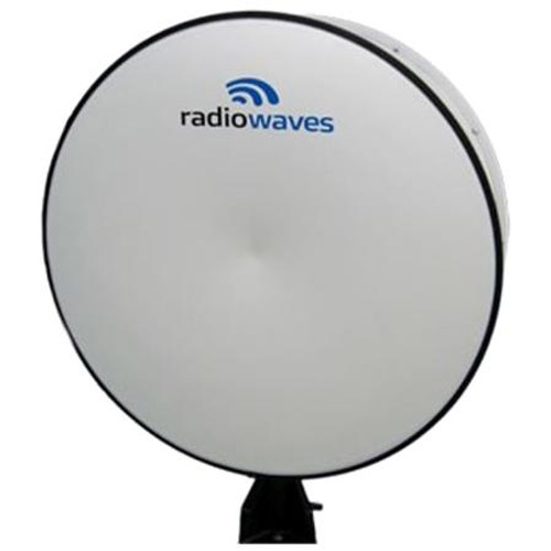 RADIO WAVES 4' High Performance Parabolic Reflector Antenna, Single Polarized, 5.725-7.125 GHz with CPR137G RF Connector Type.