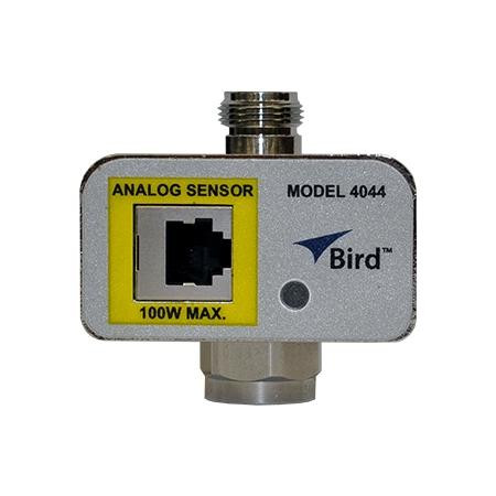 BIRD TECHNOLOGIES Non-Dir Power Sensor 380-450 MHz, 100W RJ25, N(m) - N(f) .