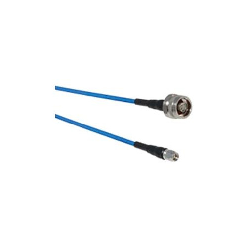 VENTEV BY RF INDUSTRIES 6 ft TFT-402-LF low-PIM coaxial cable assembly with N Male Straight to SMA Male Straight. .