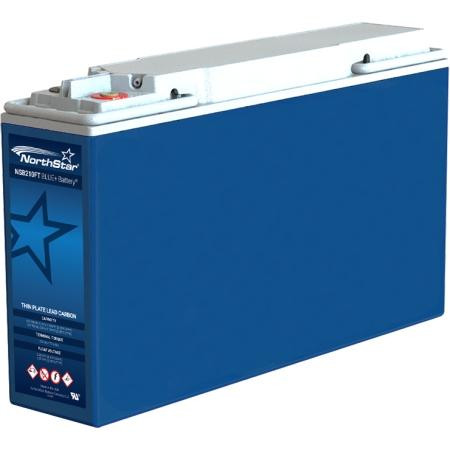 NORTHSTAR 12V 210Ah Blue + Battery. Front terminal. Sealed Lead-Acid. .