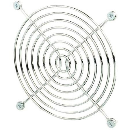 BUD INDUSTRIES Finger Guard used with FN-1280 fan. Zinc plated steel wire form. Mounting hardware supplied.