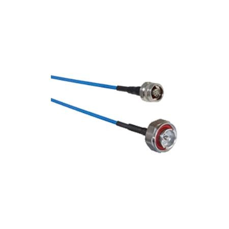 VENTEV BY RF INDUSTRIES 6 ft TFT-402-LF low-PIM coaxial cable assembly with N Male Straight to 7/16 in DIN Male Straight.