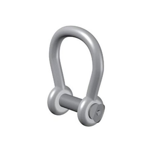 SABRE 5/8" screw pin anchor shackle. Working load 3.25 tons galvanized steel. Recommended for use with 1/4", 5/16", 3/8" & 7/16" EHS guy wire