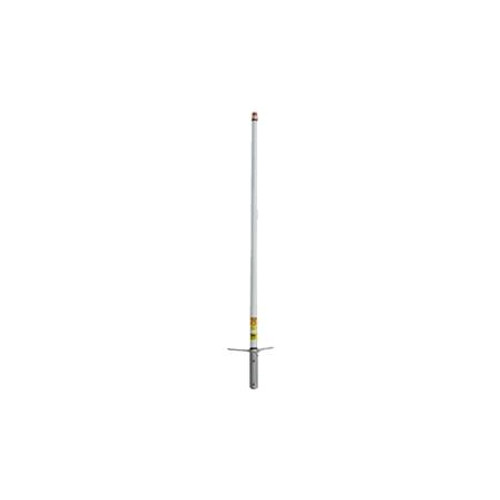 COMMANDER Omni fiberglass antenna. 450-470 MHz 7.1 dBi. 250W. Direct N female termination. Includes 46 clamp set. Vertical polarization.