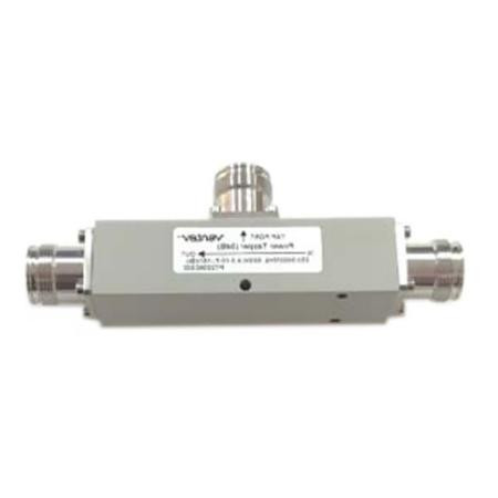 SKU VEN-10TAP-360-NF | Ventev 10dB (10:1) Tapper, N-F Conn 350-5930 MHz; Low PIM -161dBc, 50ohm Power Rating 500W (3KW Peak), IP67 Aluminum Grey body, Bracket Included