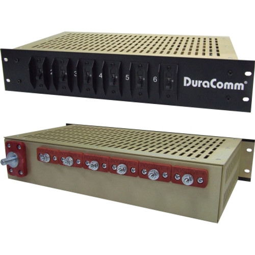 DuraComm Corp. 150VDC 19  High Power Rack DC Distribution Panel