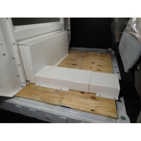 HAVIS Prisoner Transport option to be used with PT-A-503 vent adaptor kit. Includes PT-A-504 cover and two piece floor cover.