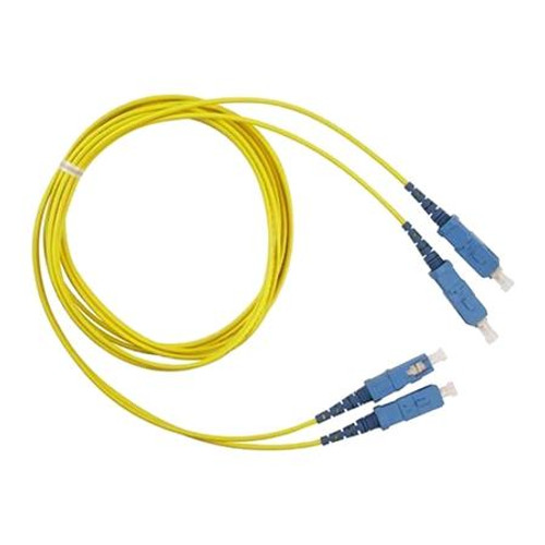 CABLES UNLIMITED LC-LC UPC duplex singlemode, 2mm, 10 meters (33ft) .