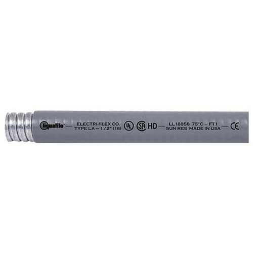 ELECTRIFLEX Liquatite Conduit 2" x 50' Type LA, UL/CSA Listed, Gray .