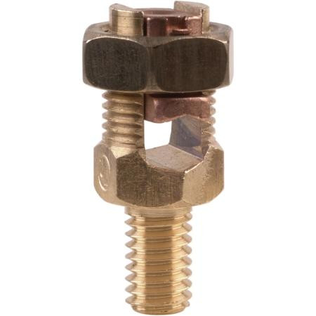 BURNDY Spilt-Bolt Connector, Copper Alloy, Min. Tap Conductor w/1 Max. Main (AWG) 1/0 Stranded .