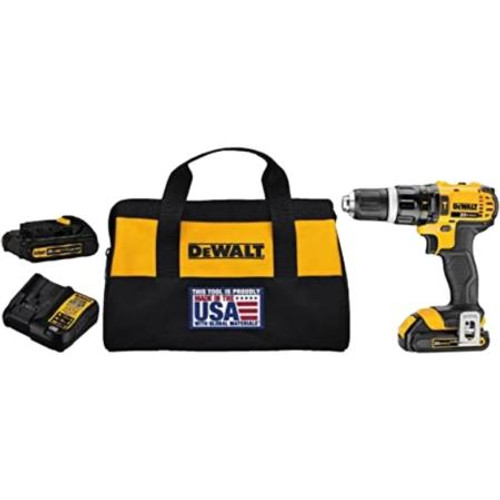 DEWALT 20V MAX Li-Ion Compact Hammerdrill/driver Kit (1.5 Ah) .