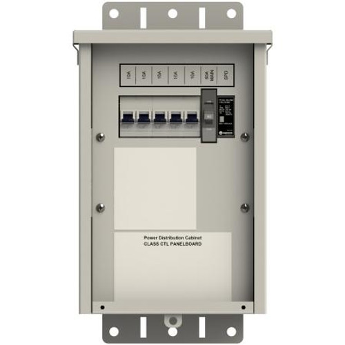 TRANSTECTOR Small Cell Cabinet - 120 Vac, 60 A. Designed for use in small cell networks. Standard branch breaker conf. 5 qty, 10A