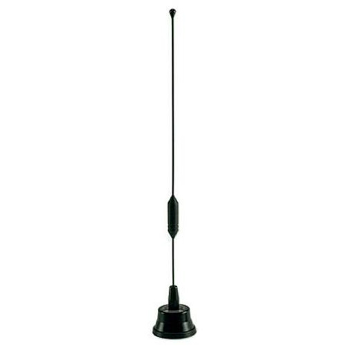 LARSEN 806-866 MHz 3.2dB gain enclosed coil black antenna. Order NMO/ Motorola style mount separately. .