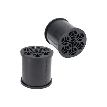 SITEPRO1 Multi-Hole Universal Barrel Cushion (7 holes 4mm - 9mm) 10 pack. 1-5/8" Hangar size .