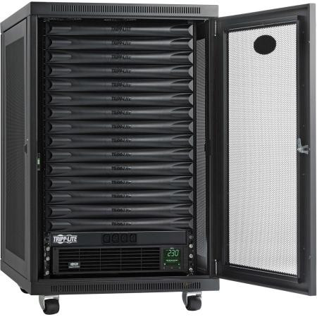 TrippLite 15U Micro Data Center , 1.5 kVA UPS, 230V Tested .