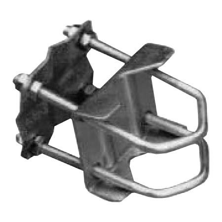 Procom Pressed Steel Cross / Parallel Clamp, 25-50mm / 25-50mm tubes .