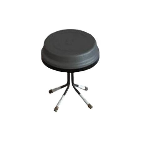 LAIRD 2.4-2.5/4.9-5.925 GHz Vehicular 4-Port MIMO Wi-Fi Disk Puck Antenna, 17' Cable with 4 x RP-SMA Male Connector, Black