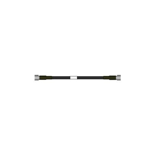 COMMSCOPE D-CLASS LSF2-50 SureFlex Jumper with interface types 4.3-10 Male and 4.3-10 Male, 3 ft .