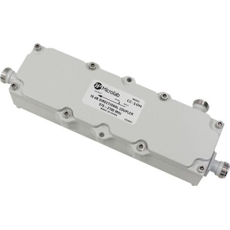 MICROLAB 8dB Low PIM Coupler 575-2700MHz 300W Type N, Triplate Connector .
