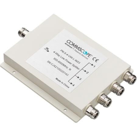 COMMSCOPE Four-way Low Power Splitter 555-6000MHz .