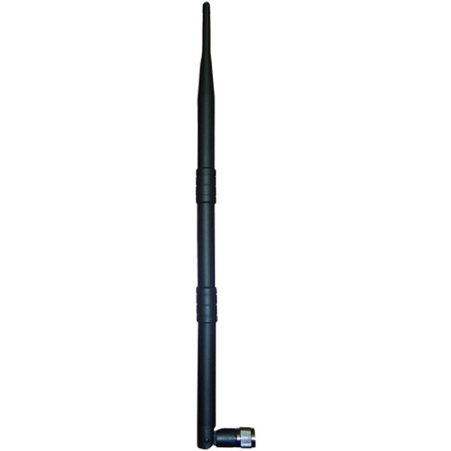 Laird Technologies 2.4/4.9-6 GHz Tri-band Ant  RP-SMA  Black
