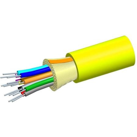 COMMSCOPE TeraSPEED Riser Distribution Cable, 24 fiber Single Unit. Non-armored, Gel-Free zero water peak singlemode fiber
