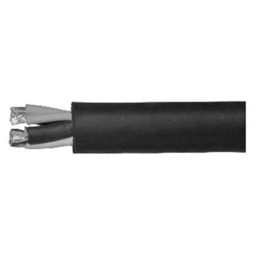 OMNI CABLE SOOW Portable Cord, 14 AWG, 3-Conductor, Stranded Copper, Black, EPDM Insulatin, CPE Jacket, Rated 90DegC, 600V, UL Rated, MSHA Approved