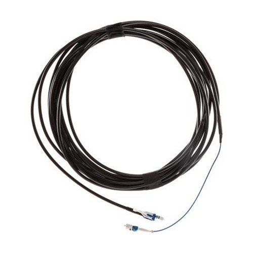 RFS 50' Fiber Jumper, Riser, ruggedized 1 Strand Single Mode Fiber LC to Elongated LC Samsung