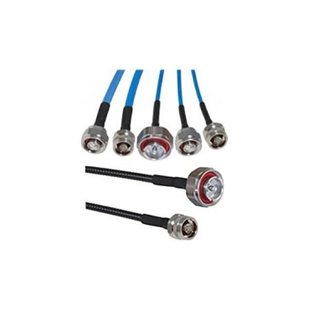 ventev 25 ft jumper, TWS-600 N M COMP- N M COMP , Heatshrink & Custom Labels (Cable Type & Length) with Tessco Label