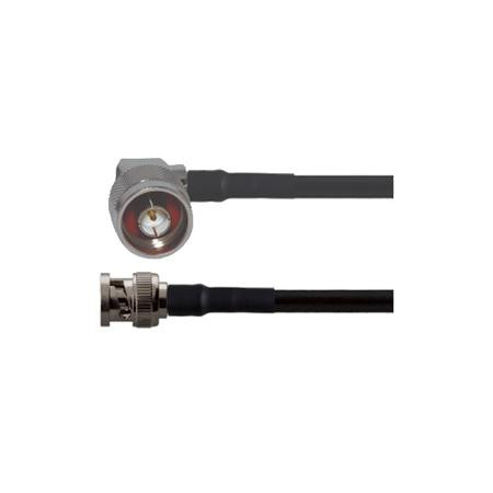 VENTEV 26' LMR-240 Jumper with BNC Male to N Male R/A connectors. LABELS; TESTING REQUIRED; GE DWG #84A229170EBP111 REV (GE DOCUMENT REV L)