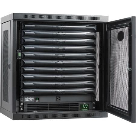 TrippLite 9U Wall-Mount Micro Data Center, 1.5 kVA, 120V Kit
