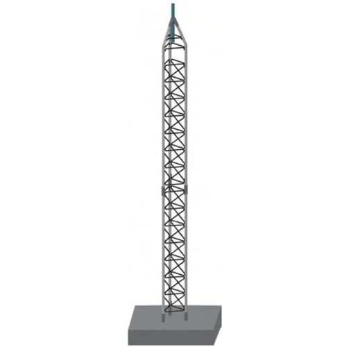 ROHN 45GSR 40ft Self-Supporting Tower. Hot dipped galvanized.