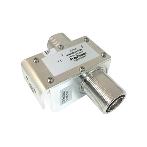 POLYPHASER 100-512MHz 7/16 M/F Coaxial RF Surge Protector, DC Block with 750 W Low PIM, Bracket Down and Hole Mount. 10 yr manufacturer defects warranty.