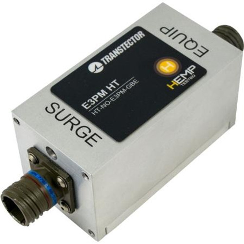 TRANSTECTOR HEMP Tested to MIL-STD-188-125, the E3PM Ethernet Surge protector is designed to provide EMP protection