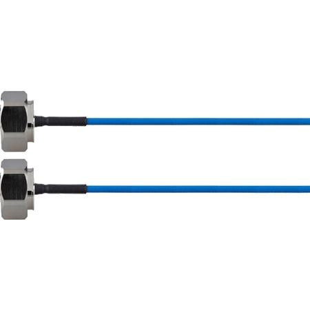 VENTEV BY RF INDUSTRIES 50 ft TFT-402-LF low-PIM coaxial cable assembly with 4.3-10 Male Straight to 4.3-10 Male Straight.