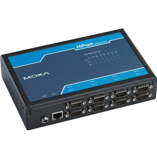 Moxa Americas  Inc. 10/100 8 Port RS-232/422/485 Device Server