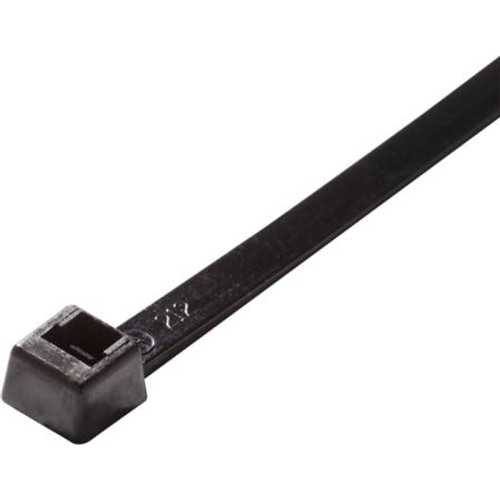 ADVANCED CABLE TIES 14 1/2" UV Black cable tie. 50lb tensile strength, 4 1/8" max bundle diameter, 100 pack