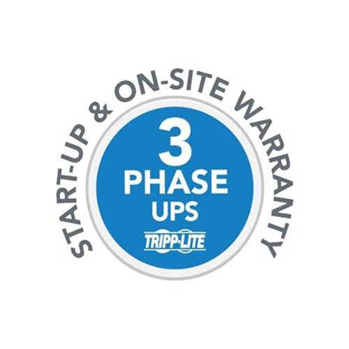 TRIPP LITE Start-Up & 1-Year On-Site Warranty 3-Phase 208V SUT-Series and 400V SUTX-Series UPS, Business Hours