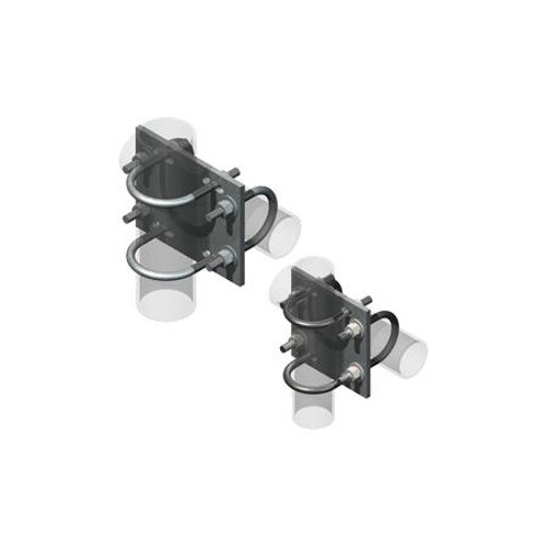 VALMONT Crossover Plate Kits 2-3/8'' & 2-7/8''. Includes: 1 Plate, 4 U-Bolts and hardware. Hot-Dip Galvanized.