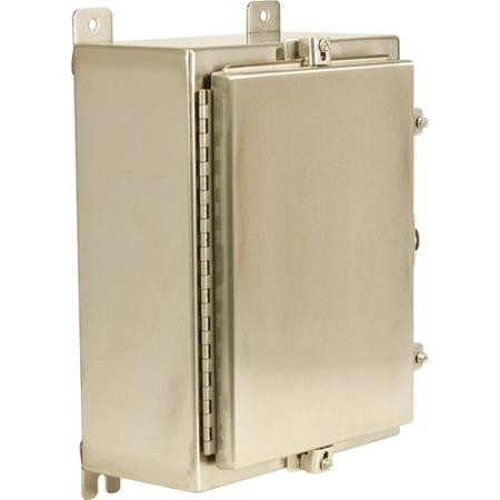 HUBBELL N4X Single Door Wall-Mount Clamp 30X24X8 316 Stainless Steel