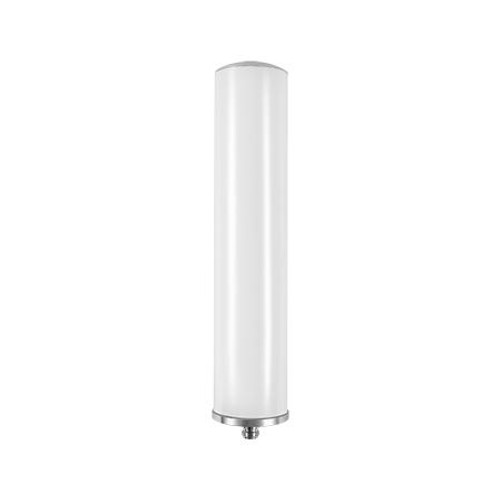 SURECALL fiberglass outdoor Omni antenna. 1.5?/?2?/?4?dBi Max Gain. N-Fem 50 Ohm. Ultra-Wideband: 617 - 2700 MHz Wall mount / pole mnt. Includes hardware