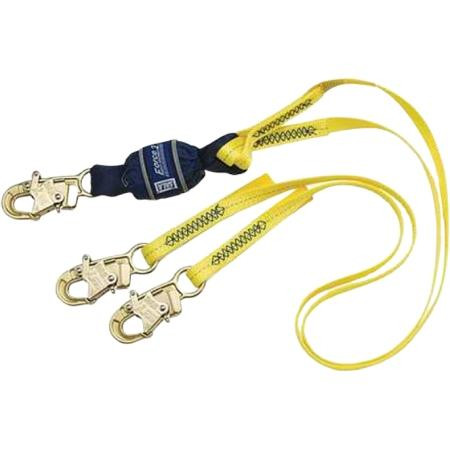 6' EZ-Stop Force2 100% Tie-Off Shock Absorbing Web Lanyard
