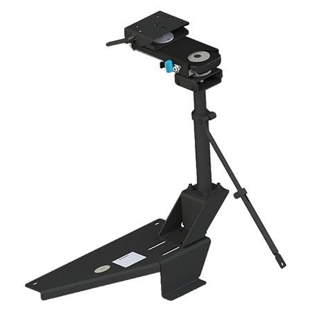 GAMBER JOHNSON 2019+ Chevrolet/GMC Truck and Full-Size SUV Pedestal Kit w/ Mongoose 9 ft Locking Slide Arm w/ Short Clevis