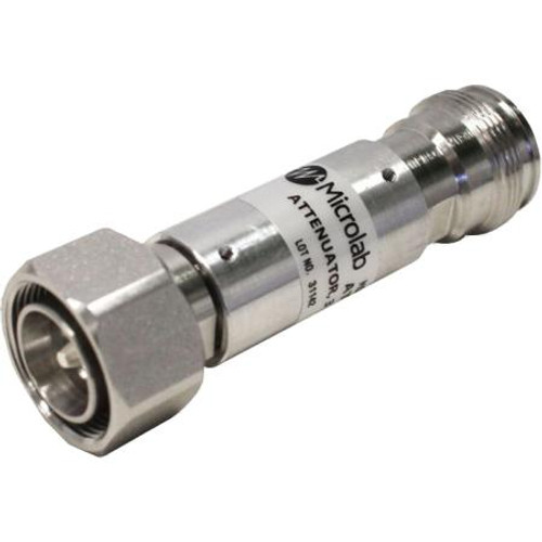 MICROLAB 30dB Attenuator, 2W, DC-6GHz, 4.3-10 M/F