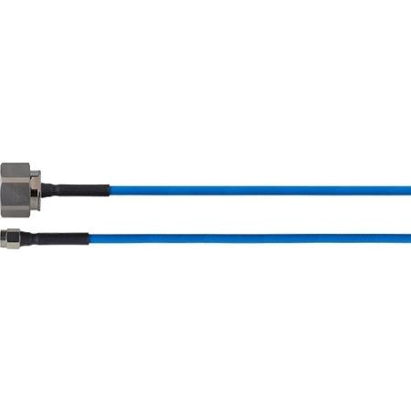 VENTEV BY RF INDUSTRIES 3 m TFT-402-LF low-PIM coaxial cable assembly with 4.3-10 Male Straight to SMA Male Straight. PIM TESTED