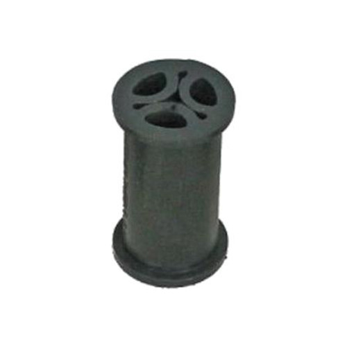 COMMSCOPE Grommet, Universal barrel cushion for 3 to 12.5 mm cables, for 1/2 in hangers, Black