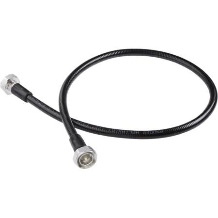 COMMSCOPE D-CLASS 3/8" LSF2-50 SureFlex Jumper with interface types 4.3-10 Male and 7-16 DIN Male, 2ft