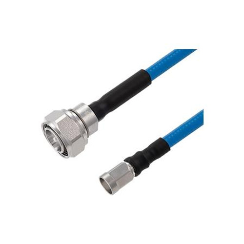 POLYPHASER 1 Meter Plenum Rated 4.3-10 to NEX10 M/M SPP-250-LLPL Low PIM Cable Jumper.