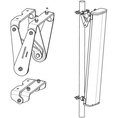 KATHREIN Standard Downtilt Kit for Panel Antennas. clamps