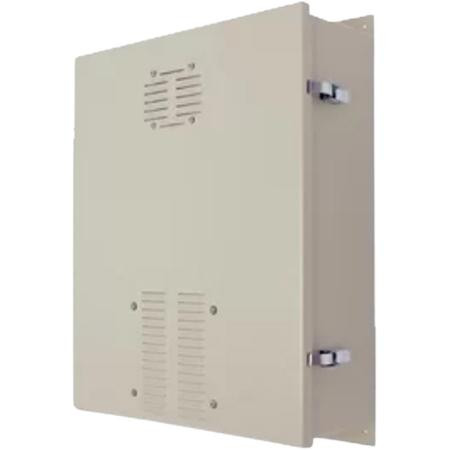 DDB UNLIMITED Nema 3R Wall Cabinet, HingedCover, Panel Insert, Sun shield, 2 Vents, 110VAC Fan, Padlockable